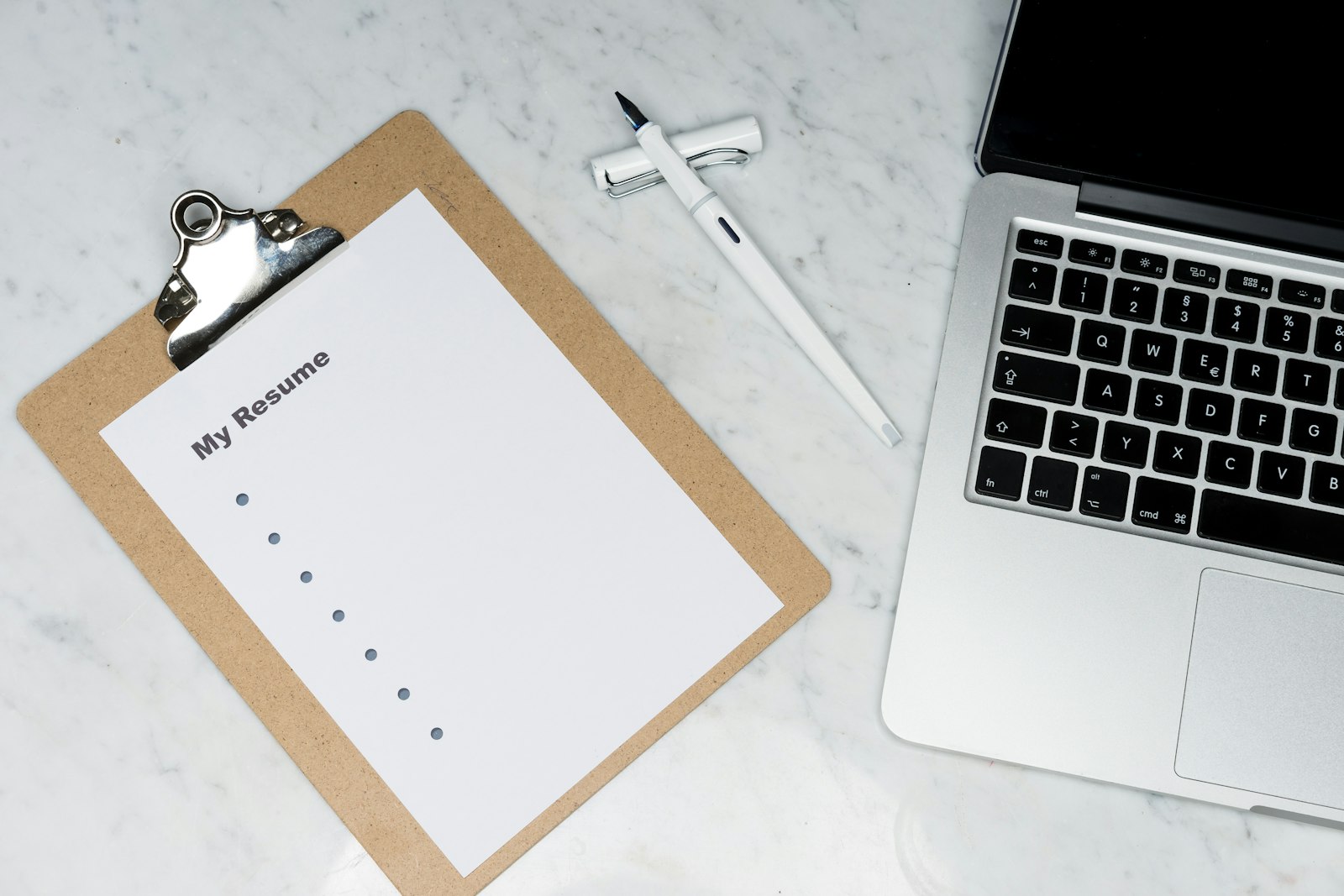 An organised planner, folders and checklist